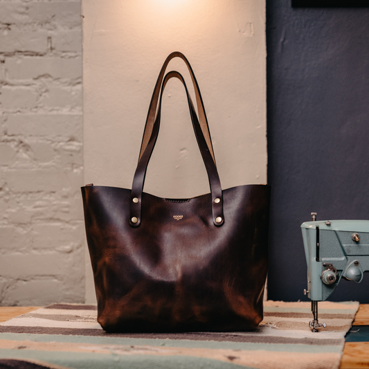 Brown Nut Dublin Tote Bag