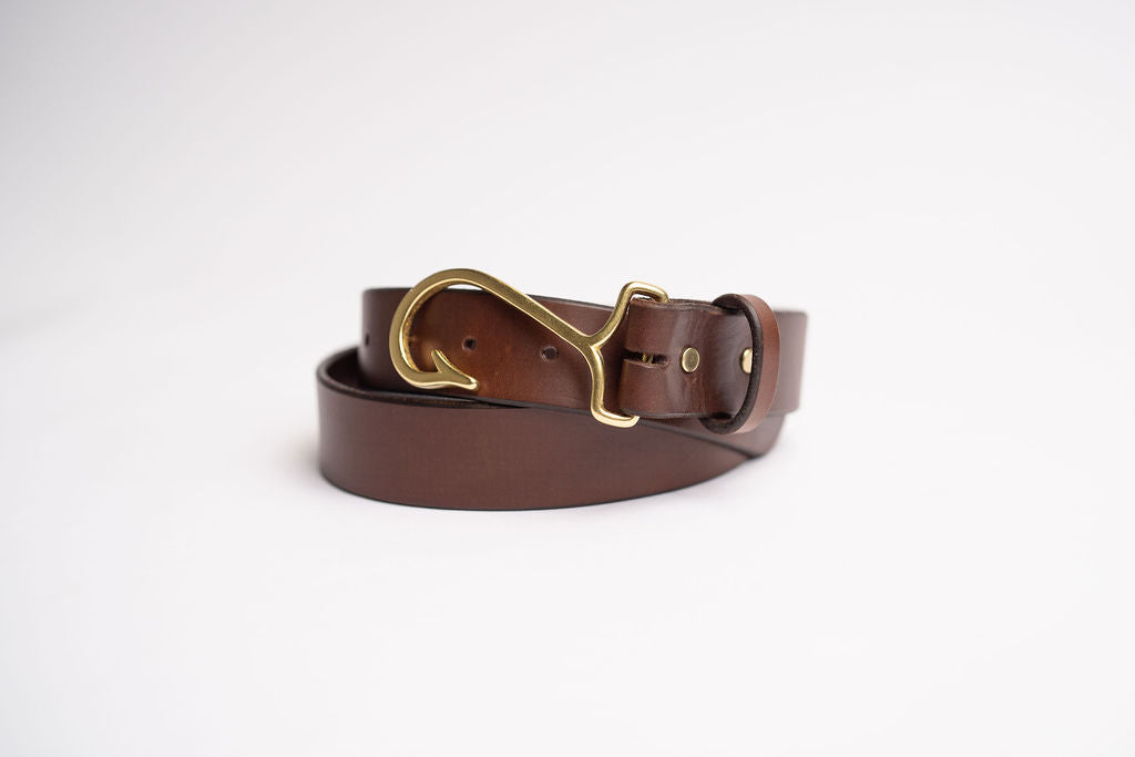 Hickory Brown Fish Hook Belt