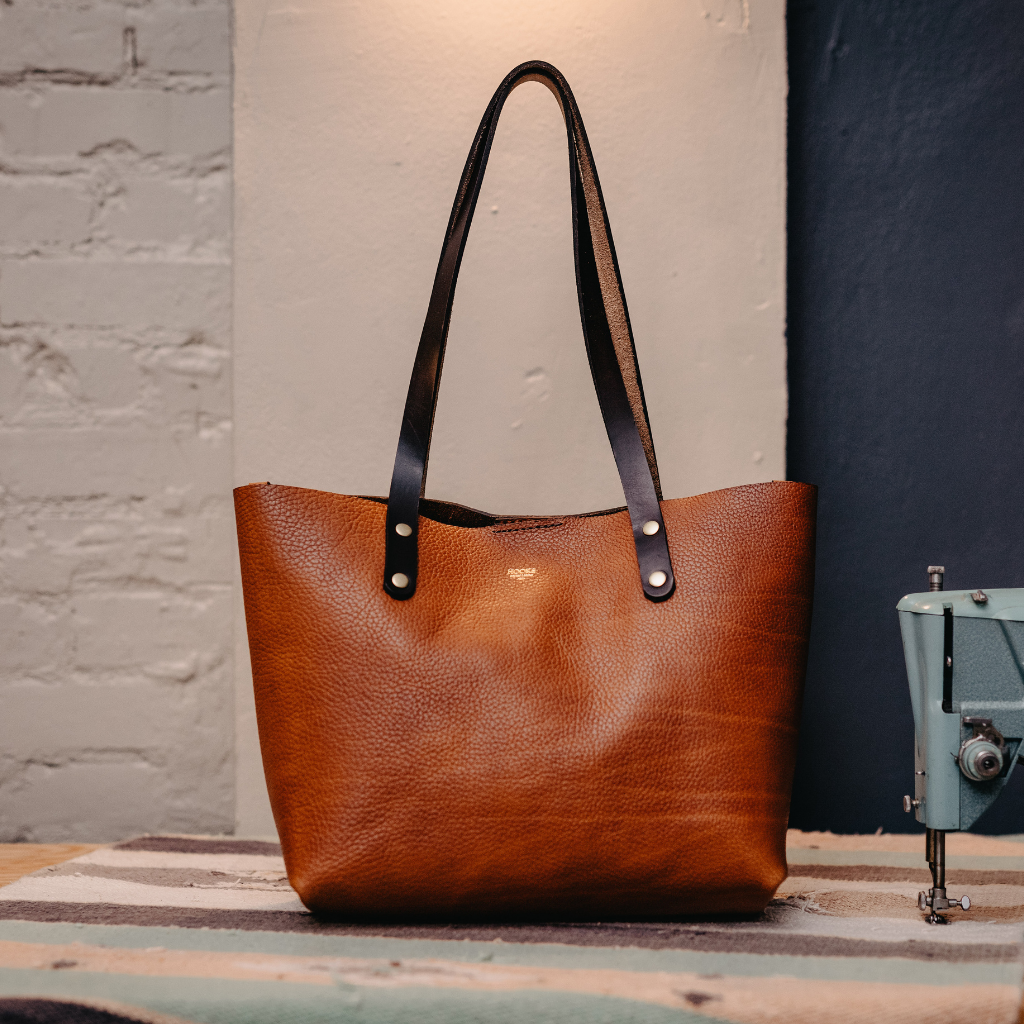 Cognac Montana Tote Bag