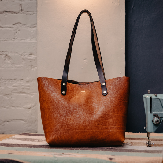 Cognac Montana Tote Bag