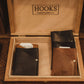 Brown Nut Minimalist Card Wallet