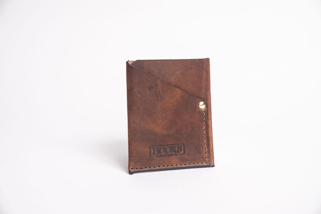 Brown Nut Minimalist Card Wallet