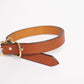 English Tan Bridle Dog Collar
