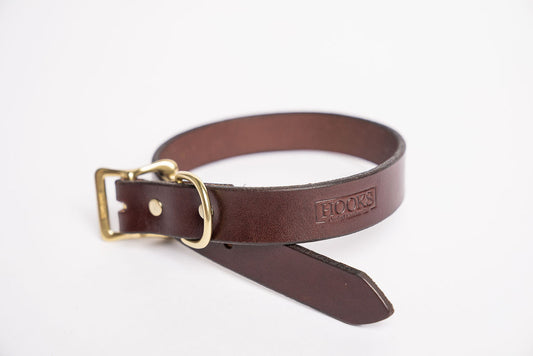 Hickory Brown Dog Collar