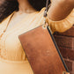 Natural Dublin Clutch Purse