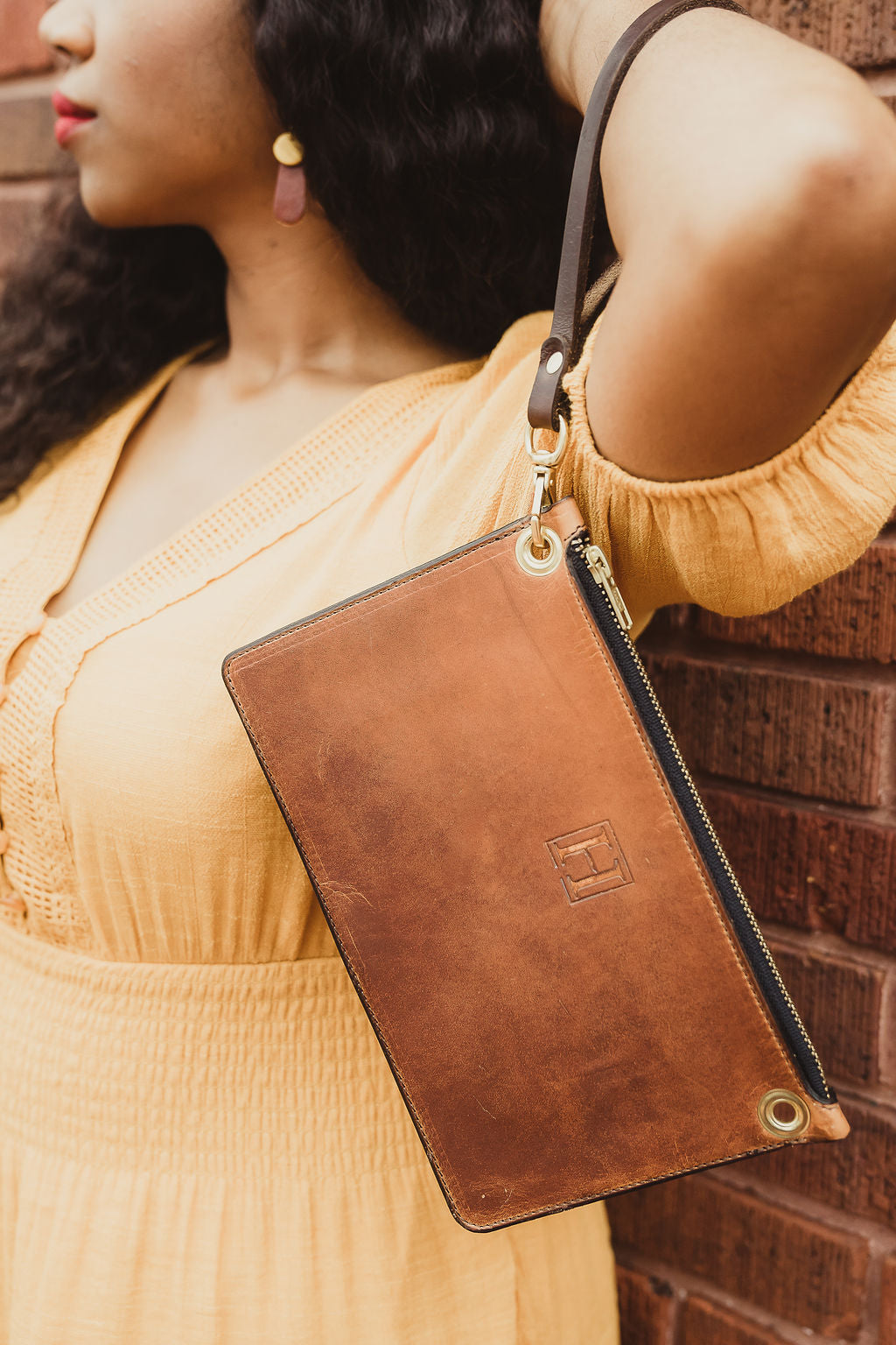 Natural Dublin Clutch Purse