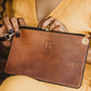 Natural Dublin Clutch Purse